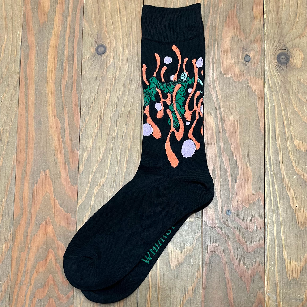 WHIMSY FLOATING SOX BLACK