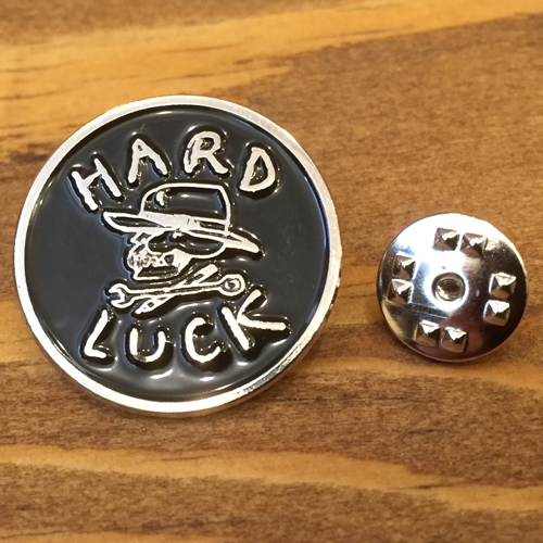 hardluck,logo,pin,top