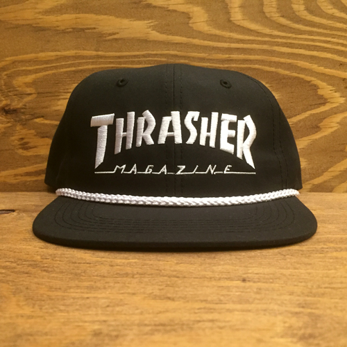 thrasher,cap,logo,bkwt,top