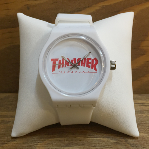 thrasher,watch,white,top