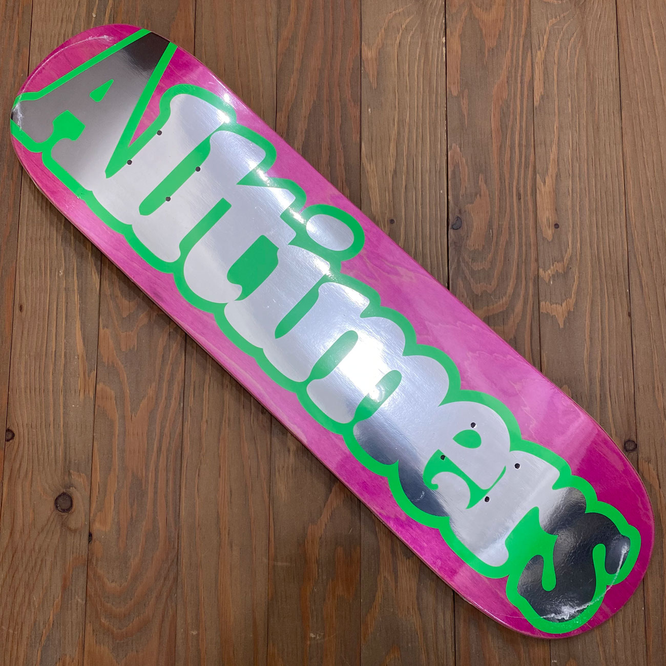 ALLTIMERS LIME BROADWAY DECK 8.0inch