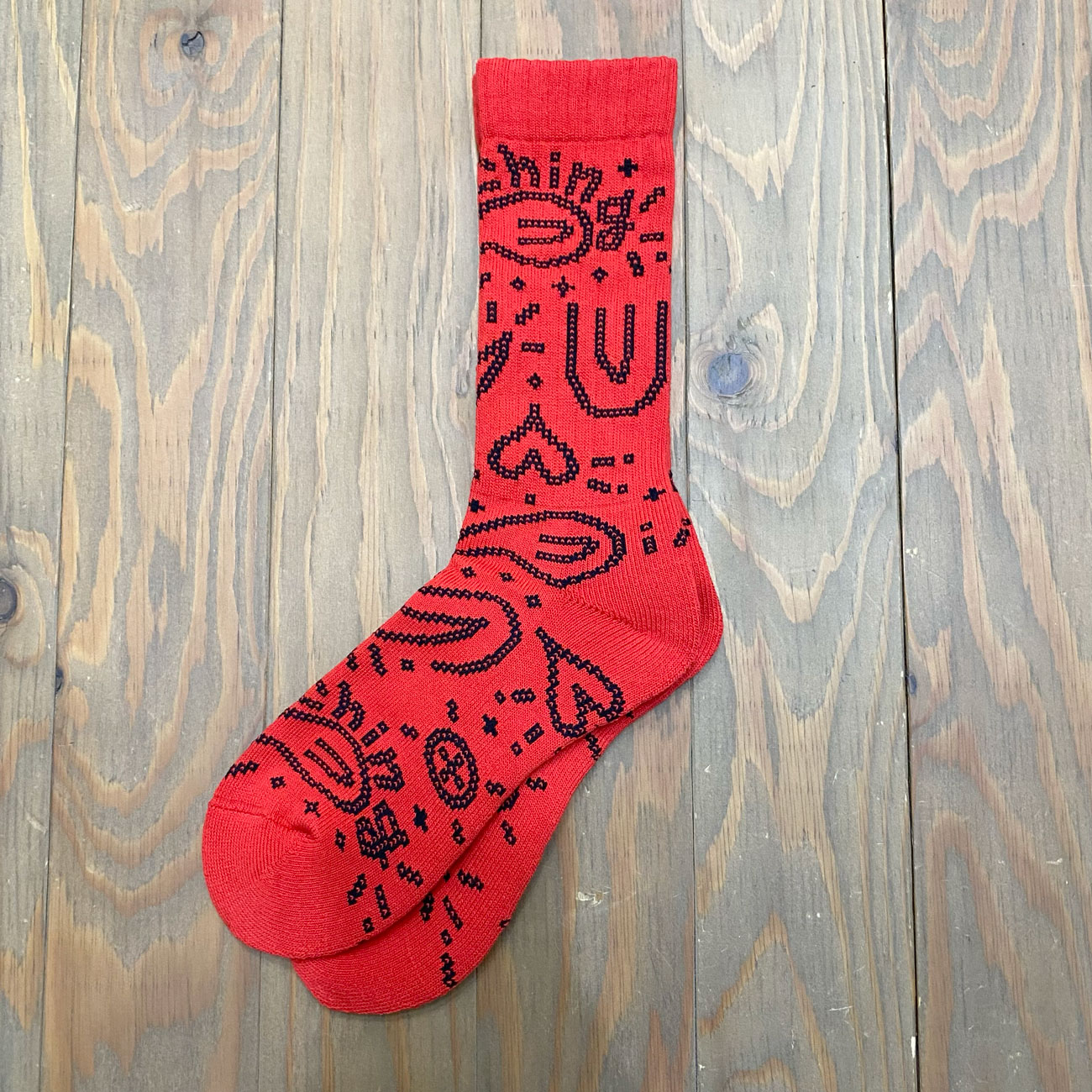CHING & CO. ペイズリー SOX