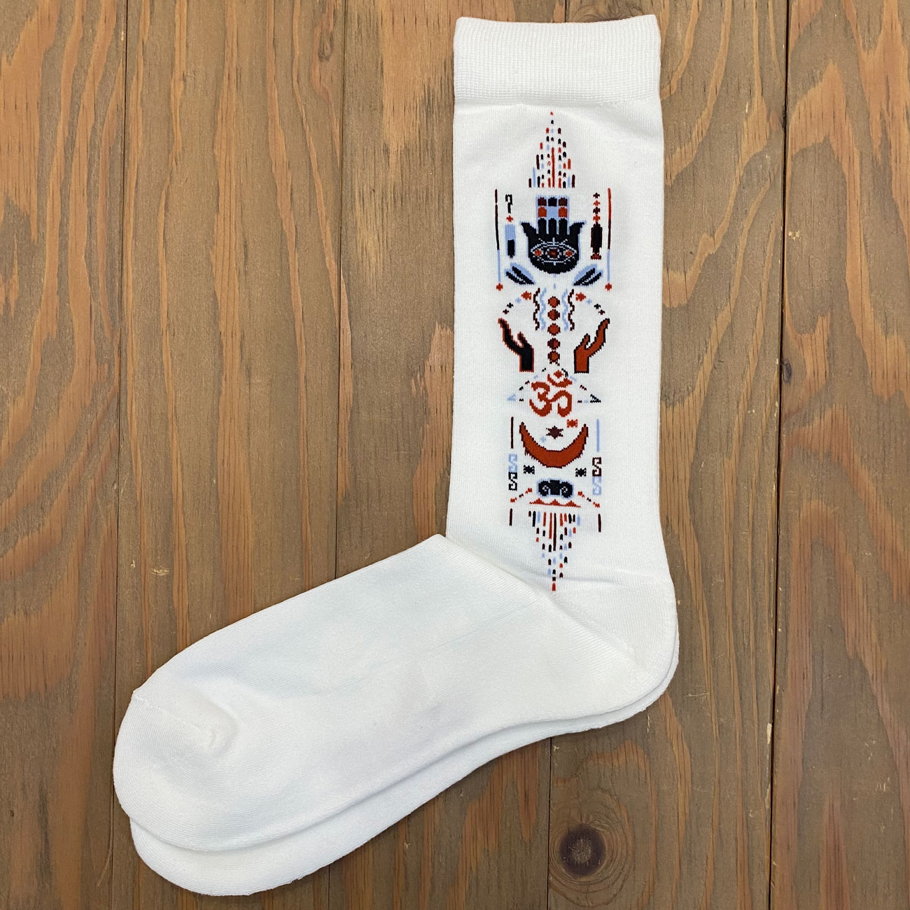 WHIMSY MANTRA SOX WHITE
