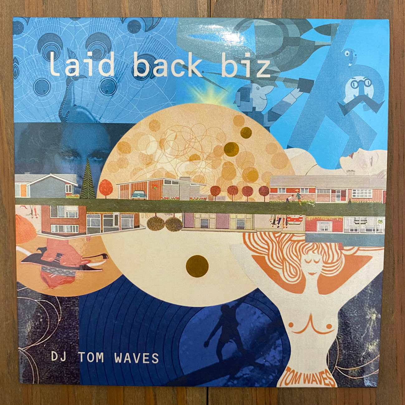 DJ TOM WAVE LAID BACK BIZ CD