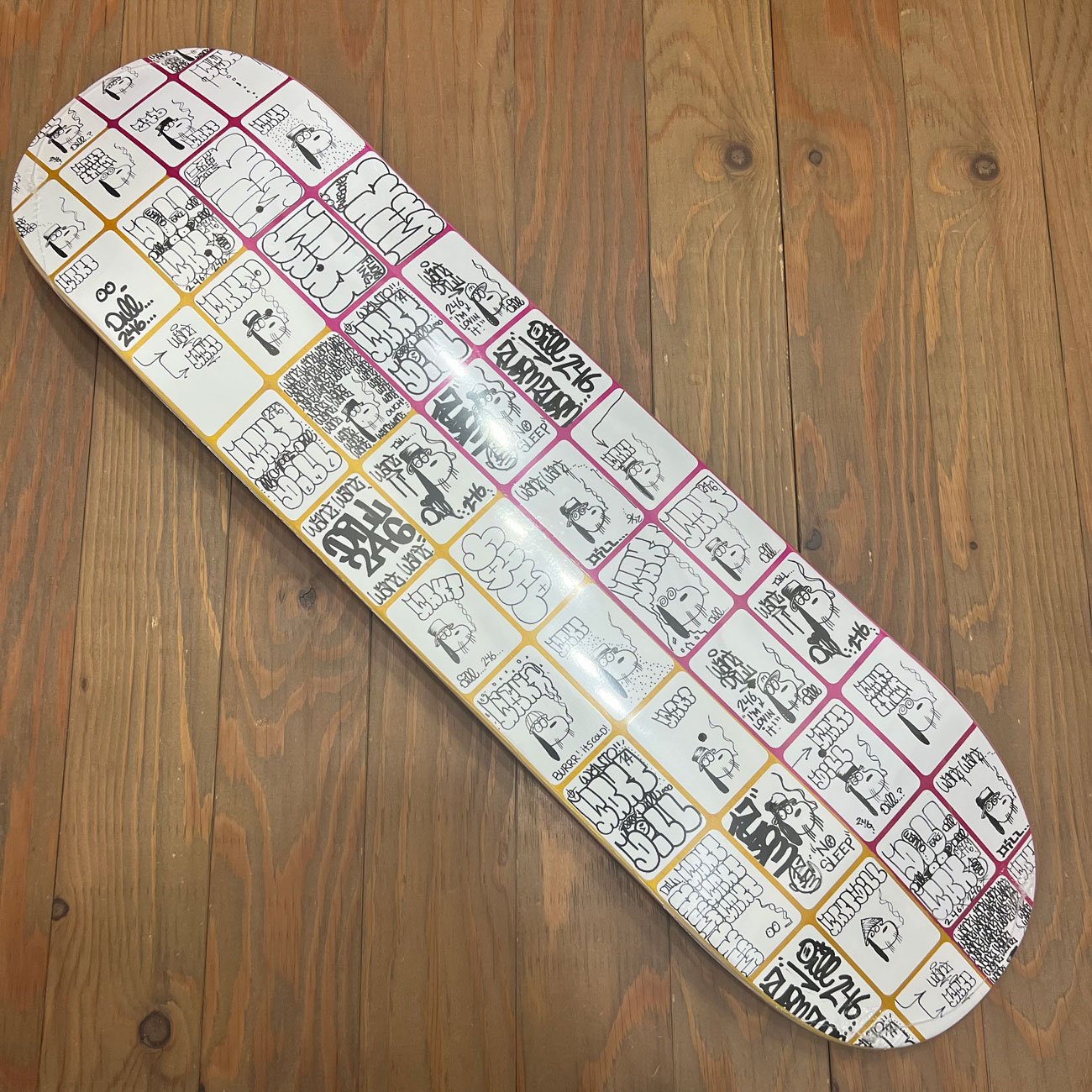 FUCKING AWESOME DILL WANTO PINK/YELLOW DECK 8.0inch