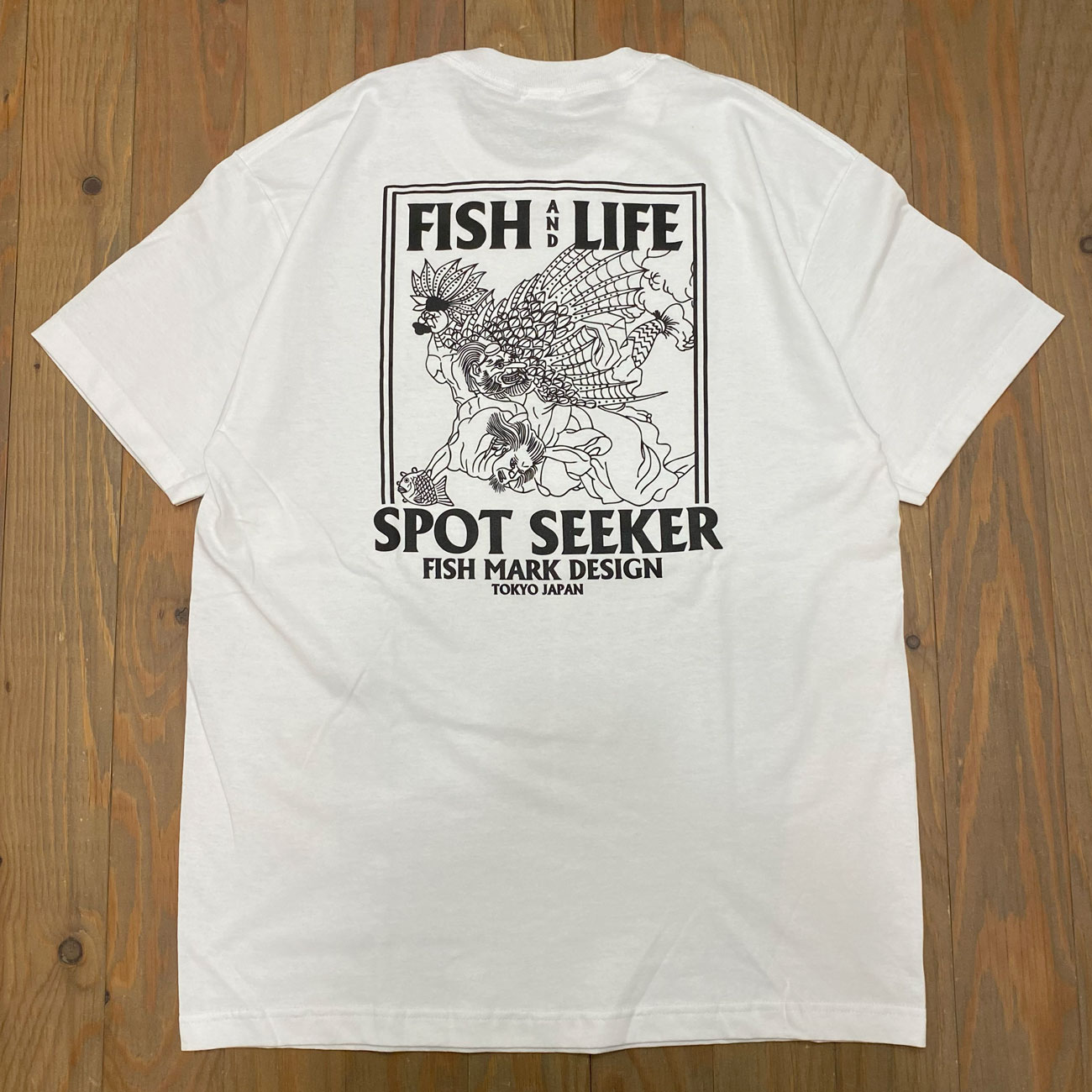 FISH & LIFE SPOTSEEKER No4. S/S TEE