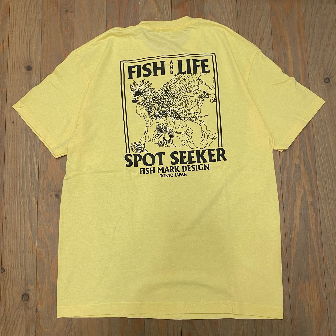 FISH & LIFE SPOTSEEKER No4. S/S TEE