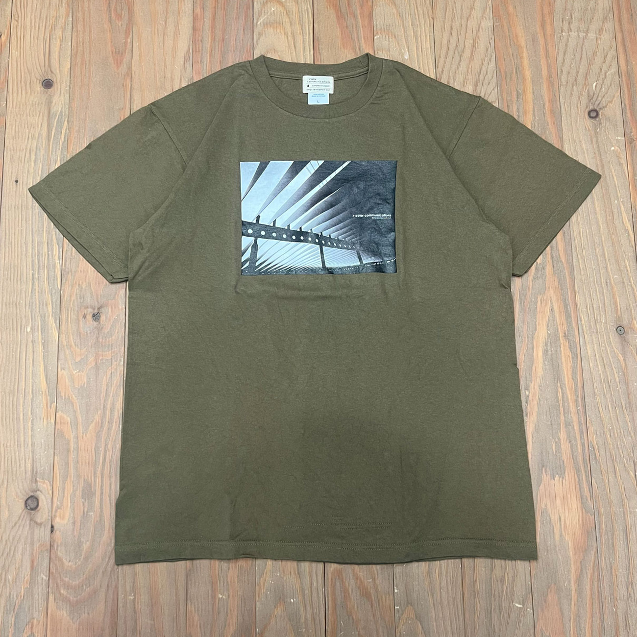 COLOR COMMUNICATIONS WALL TEE OLIVE