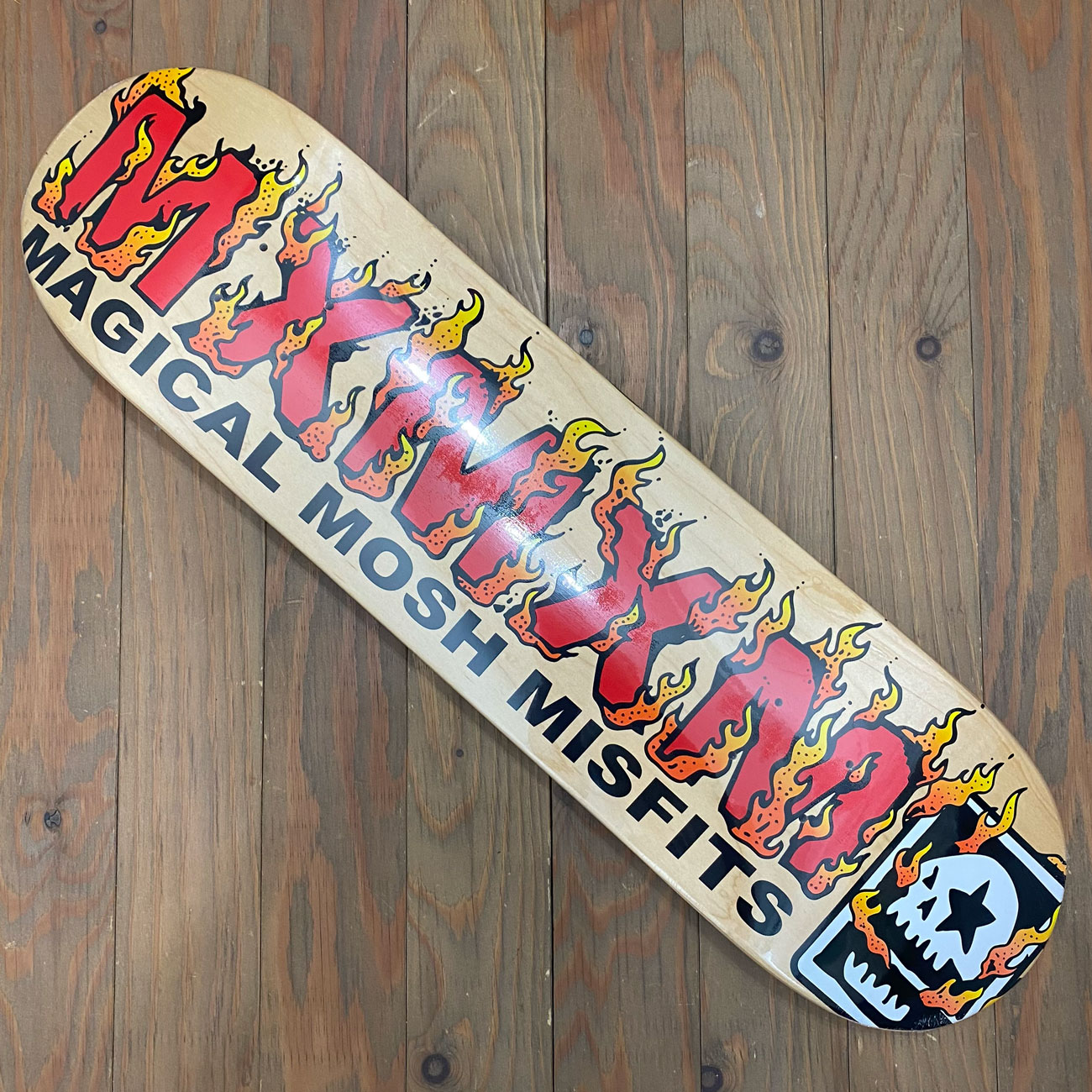 MxMxM TEAM FLAME DECK RED 8.0inch