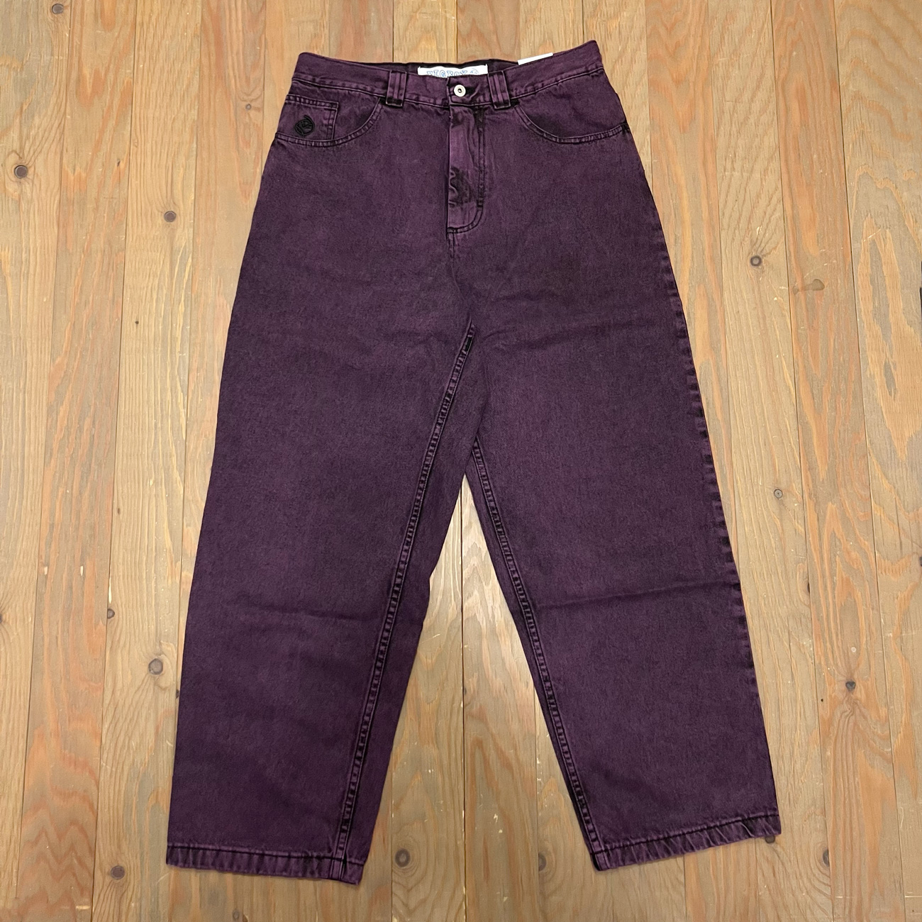 POLAR BIG BOY JEANS PURPLE BLACK HIGHSOX SKATEBOARDS