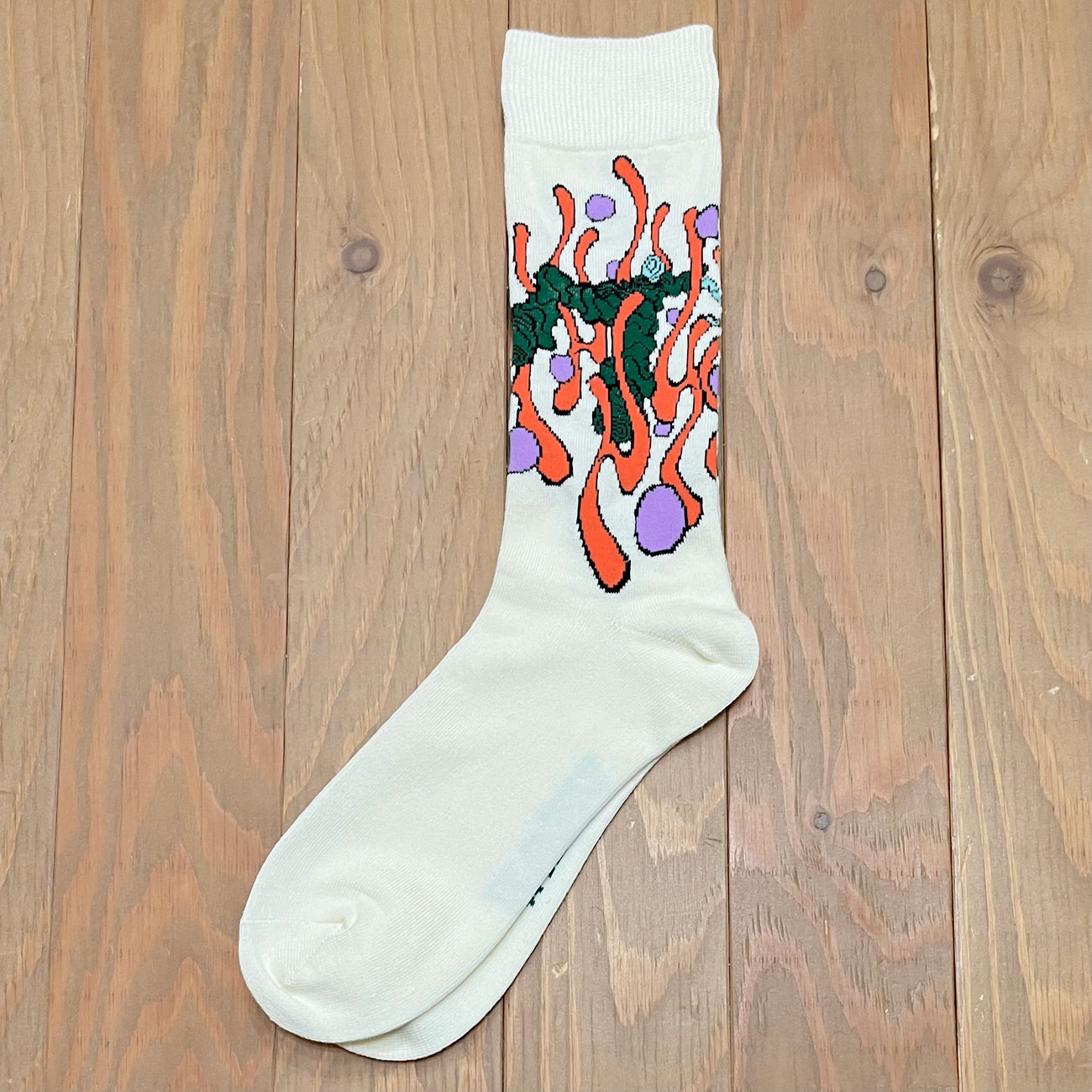 [copy]WHIMSY FLOATING SOX WHITE