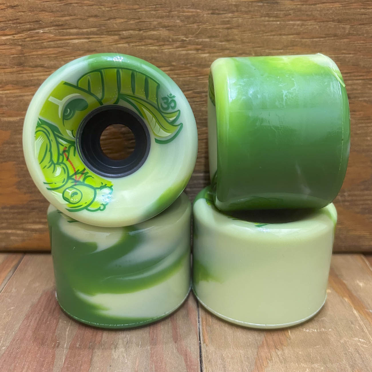 OJ WHEELS CRU-ZEN SUPER JUICE MINI 78A 55mm EMERALD MARBLE SWIRL