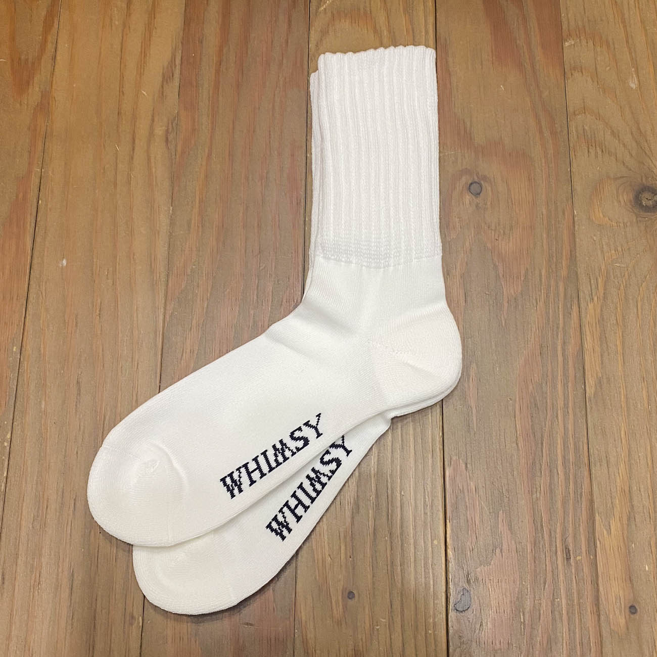 WHIMSY LOOSE SOX WHITE