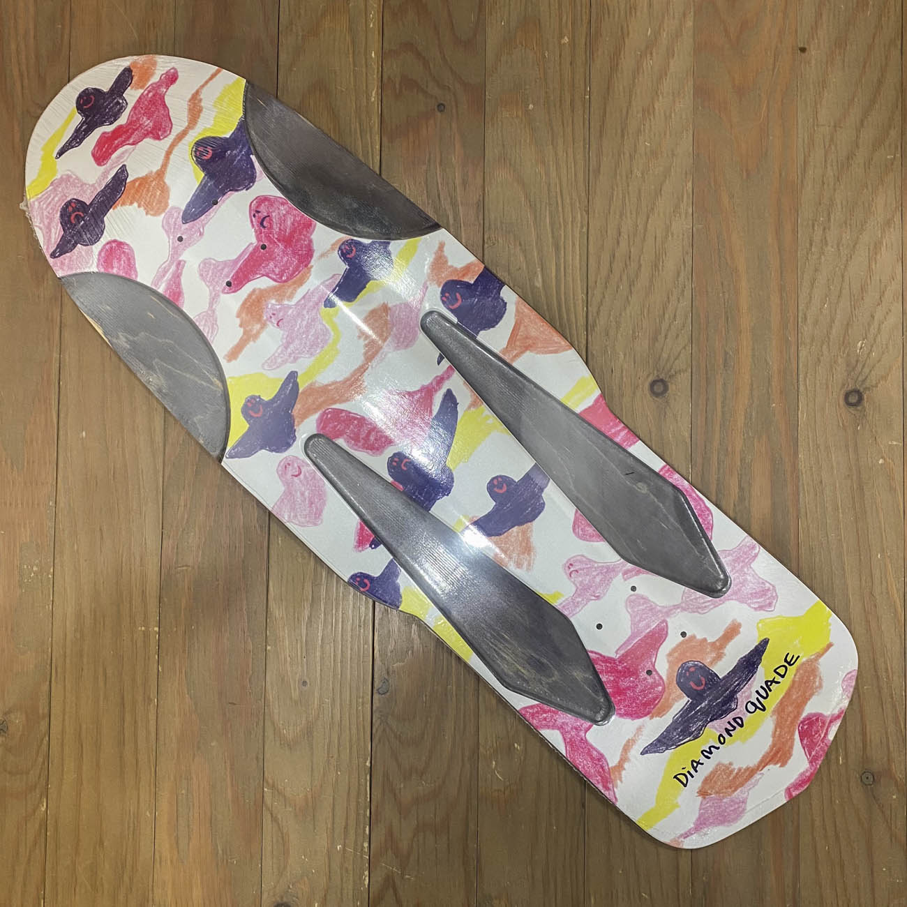 KROOKED DIMOND QUAD SHAPE DECK 10.75inch