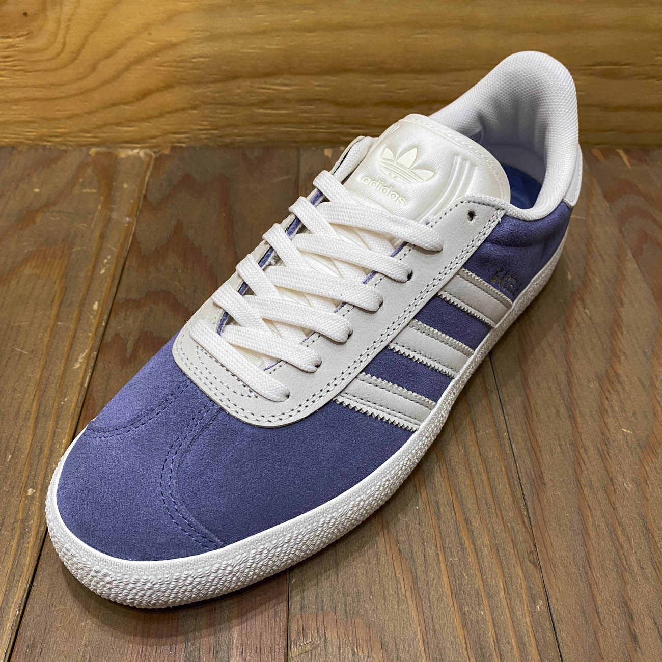 ADIDAS GAZELLE ADV PURPLE/WHITE 