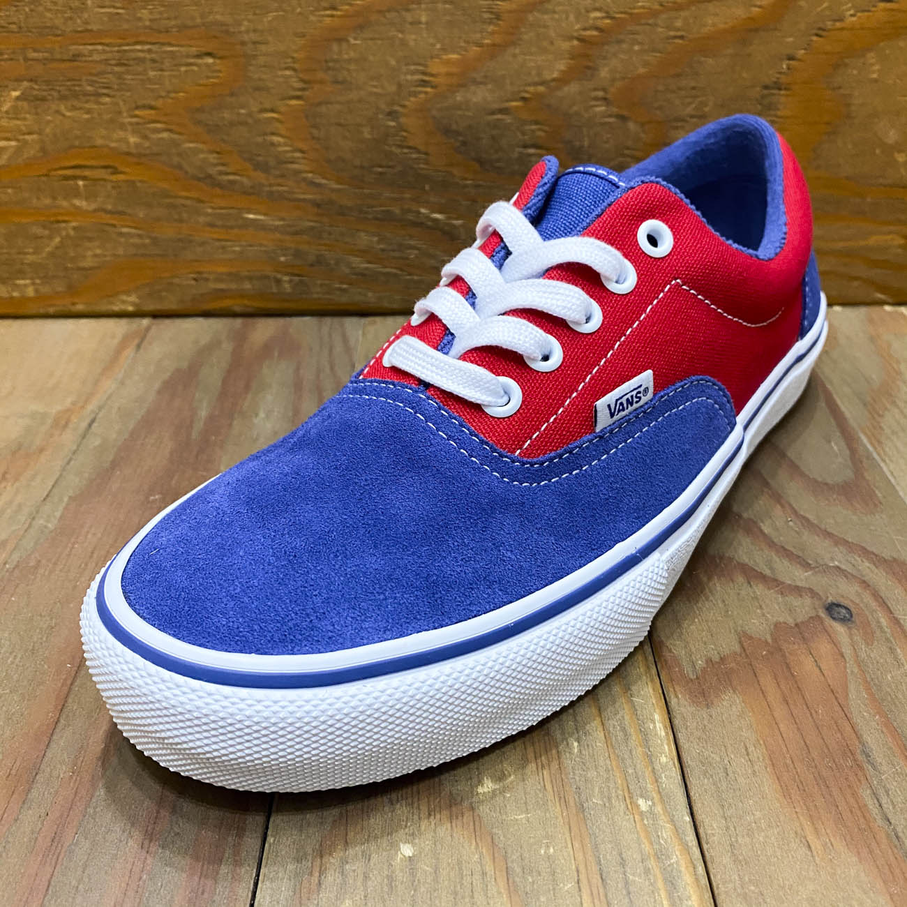 VANS SKATE ERA BLUE/RED