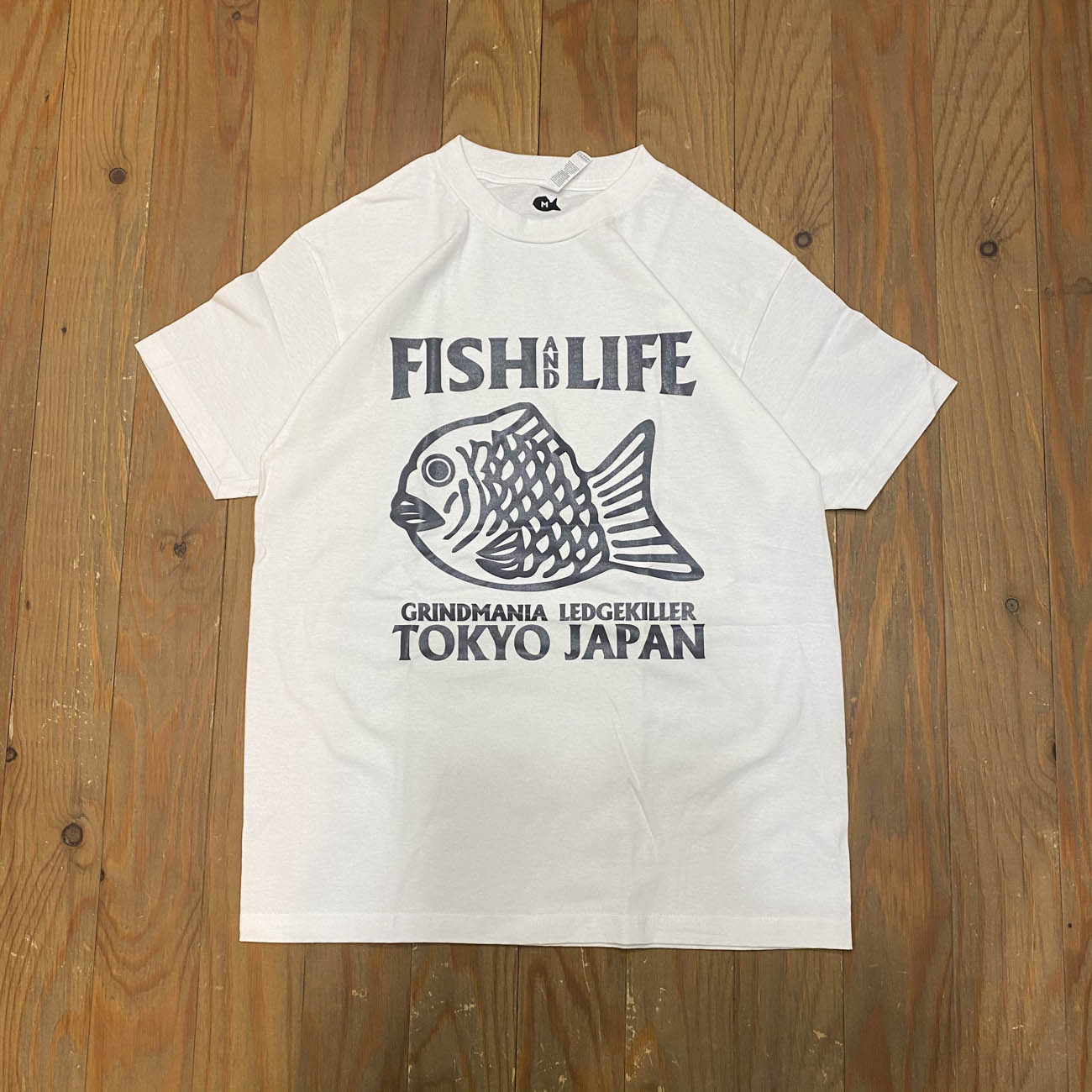 FISH & LIFE OG LOGO TEE