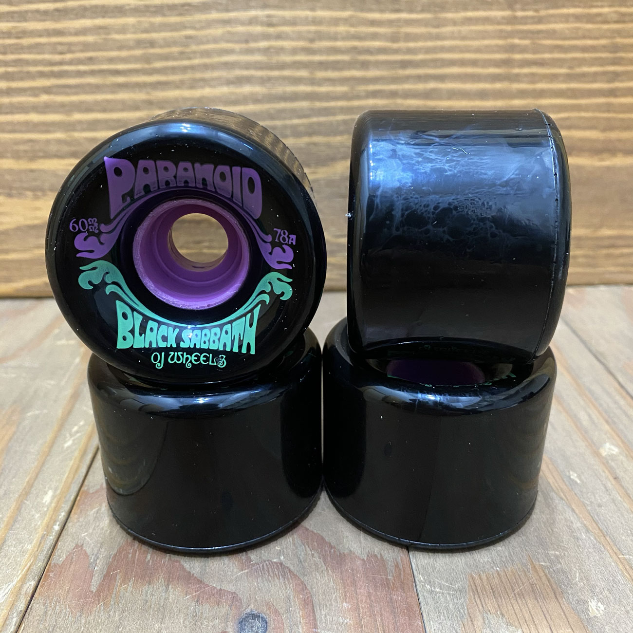 OJ WHEELS SUPER JUICE 78A 60mm BLACK SABBATH PARANOID