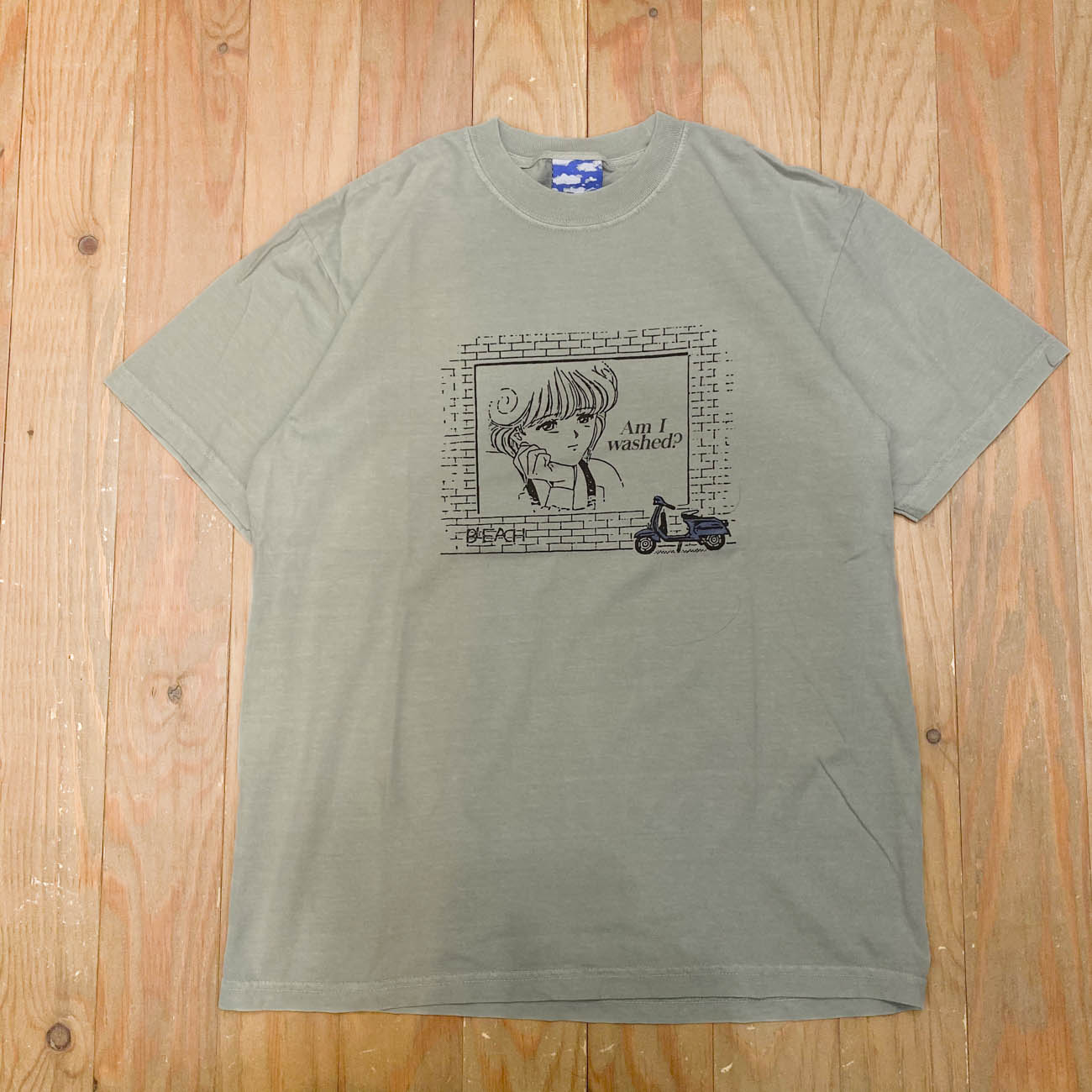 BLEACH WASHED TEE