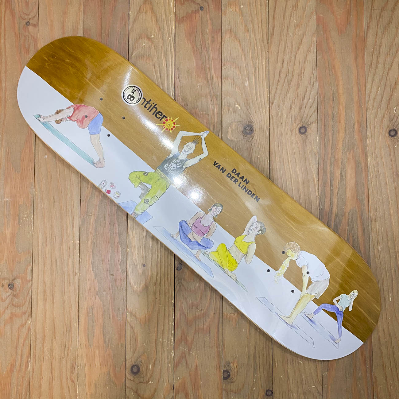 ANTIHERO I FARTED IN YOGA DAAN VDL DECK 8.38inch 
