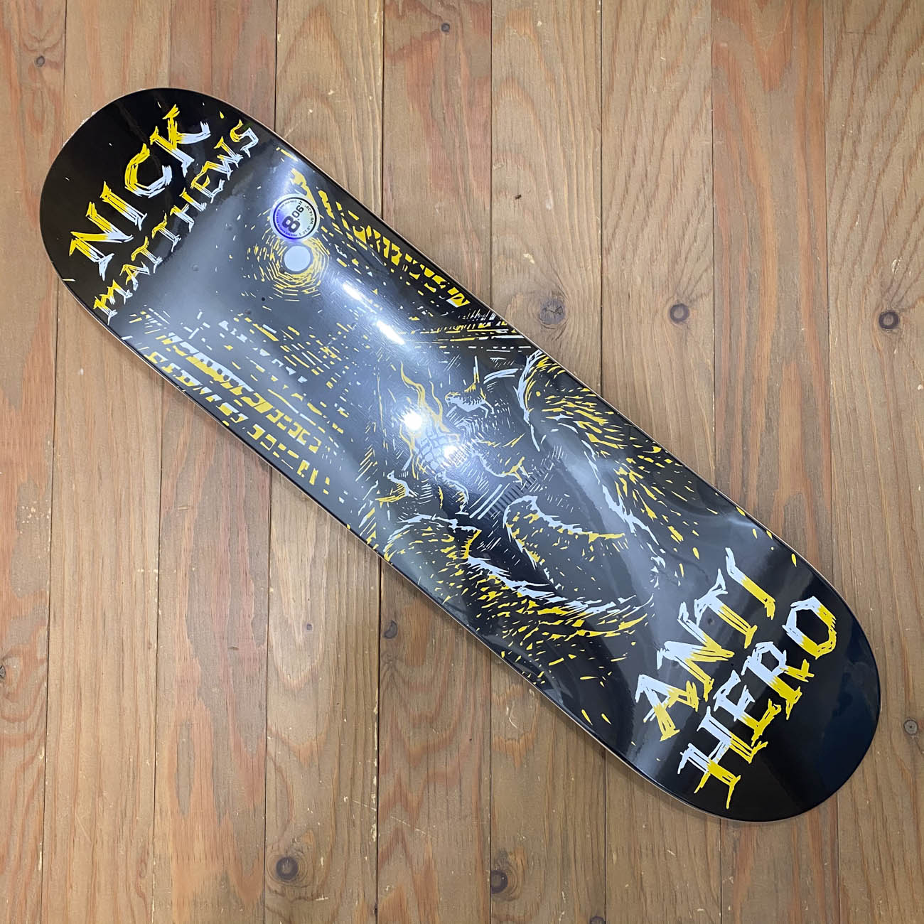 ANTIHERO NICK MATTHEWS FIRESIDE DECK 8.06inch 