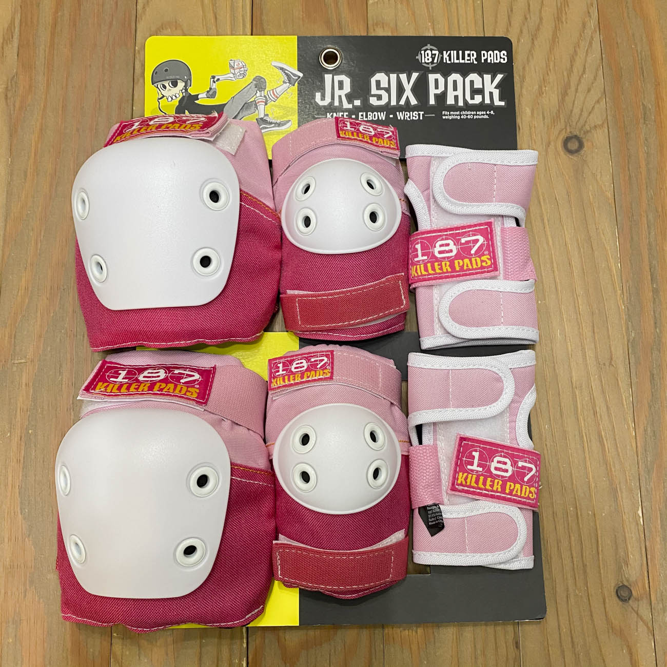 187 KILLER PADS JUNIOR PAD SET　【プロテクター/手首・肘・膝パッド】