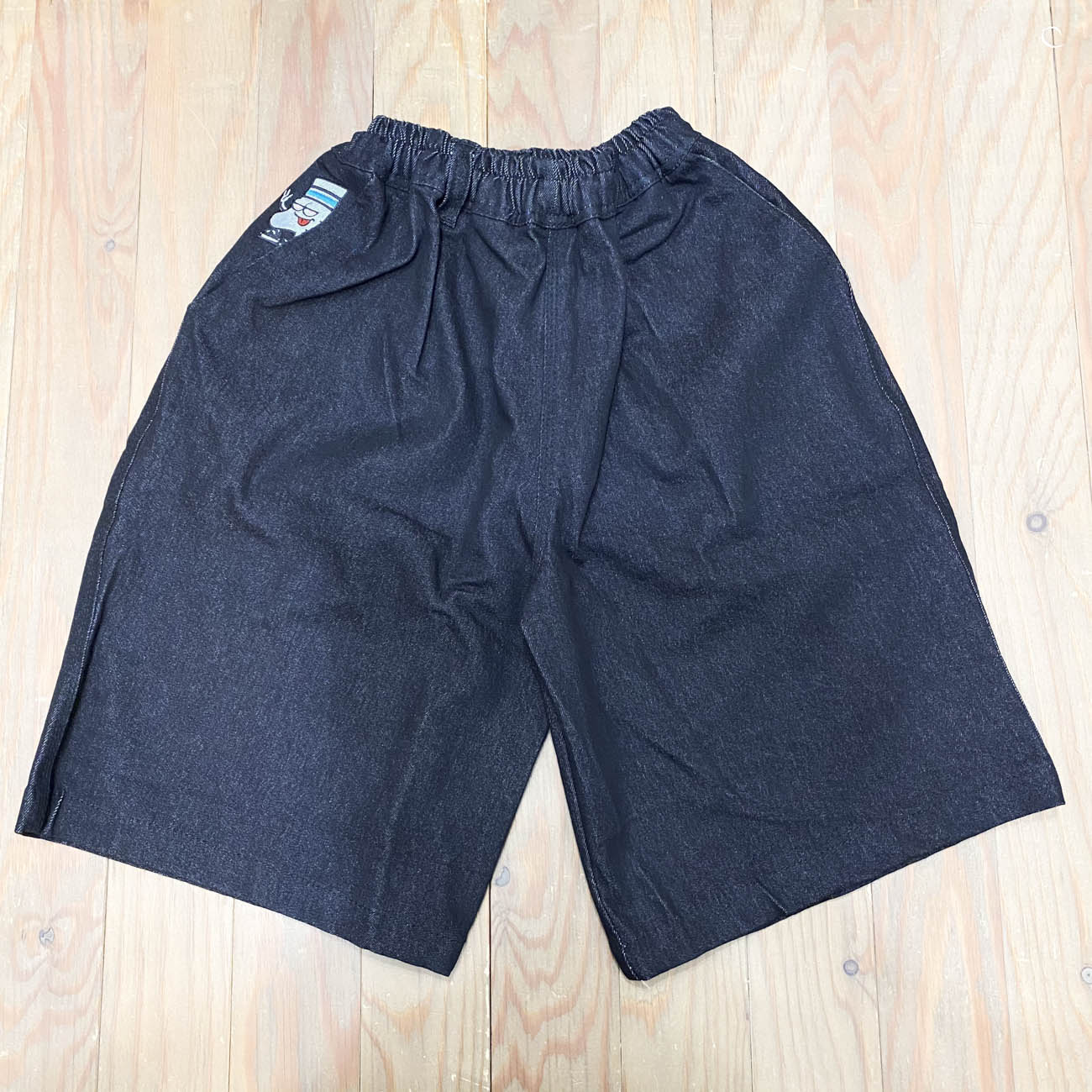 TELEVISI STAR x HIGHSOX DENIM SHORTS BLACK 2026