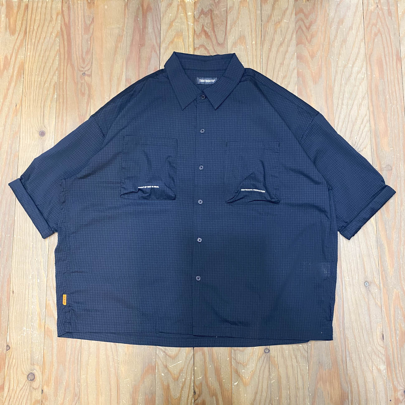 TIGHTBOOTH SEERSUCKER ROLL UP SHIRT
