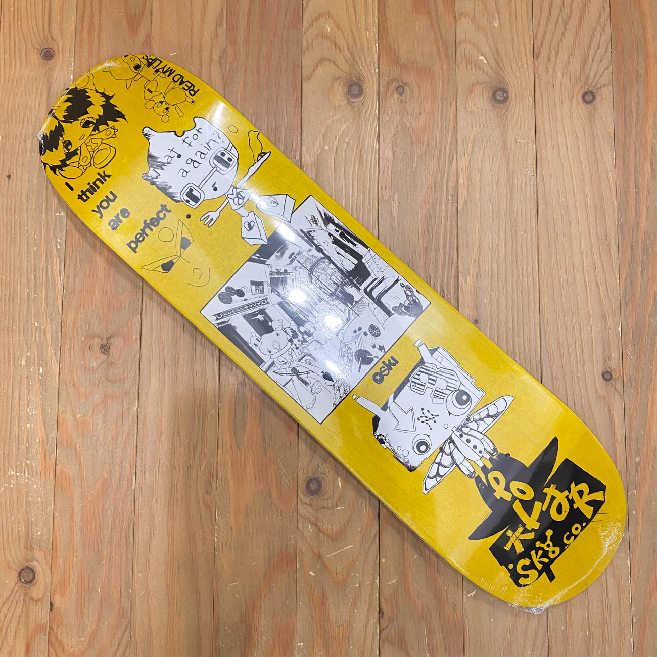POLAR I THINK YOU PERFECT YELLOW OSKI DECK 8.0inch