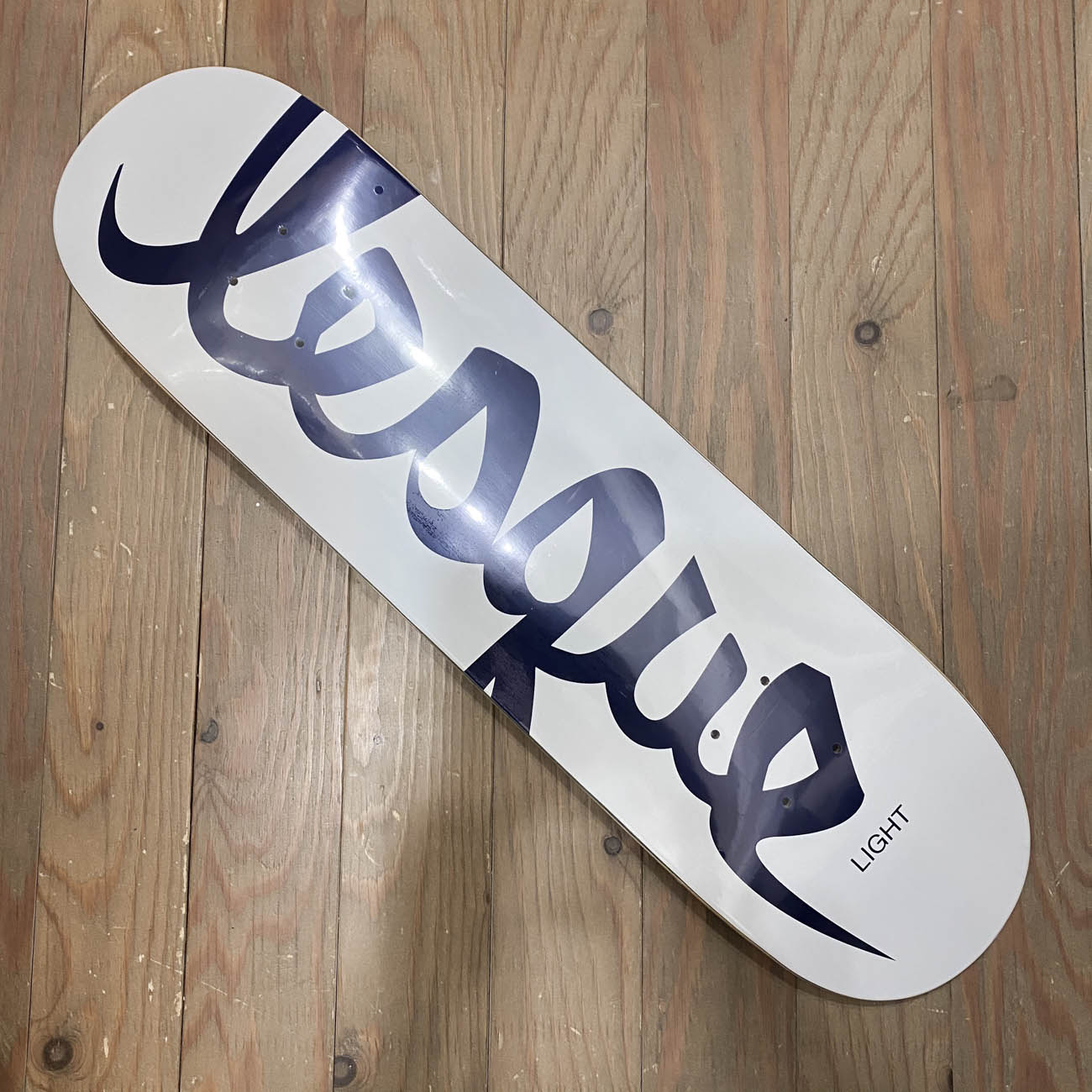 LESQUE LIGHT DECK WHITE/NAVY KIDS DECK 7.25/7.375 Mini /7.5inch