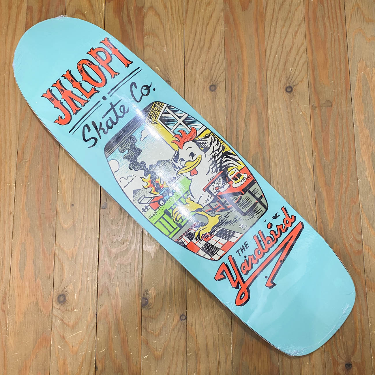 ANTIHERO JALOPI SKATE THE YARDBIRDS DECK 9.81inch