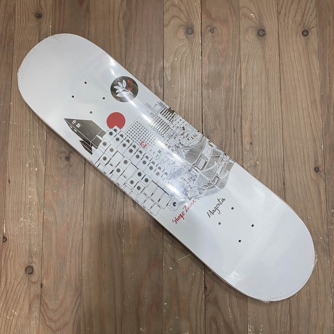MAGENTA SHOGO ZAMA ROOFTOP BOARD SERIES DECK 8.125inch 