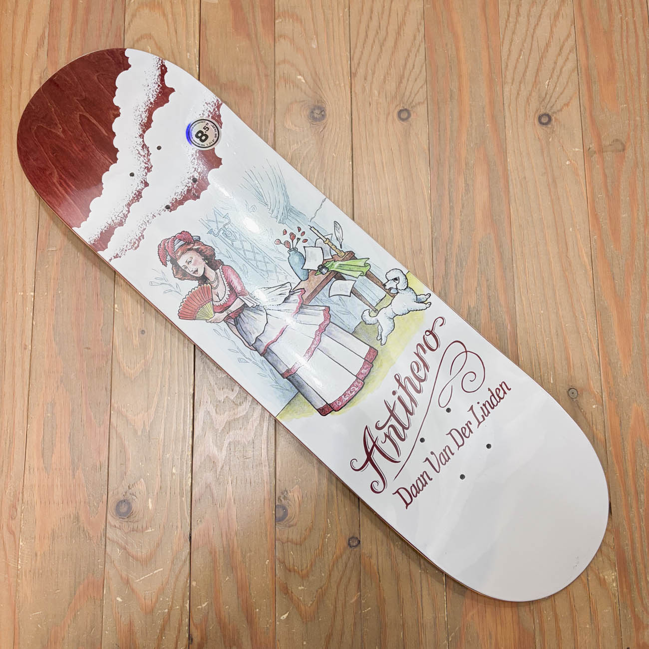 ANTIHERO FLATULENT BEAUTIES DAAN VDL DECK 8.5inch 