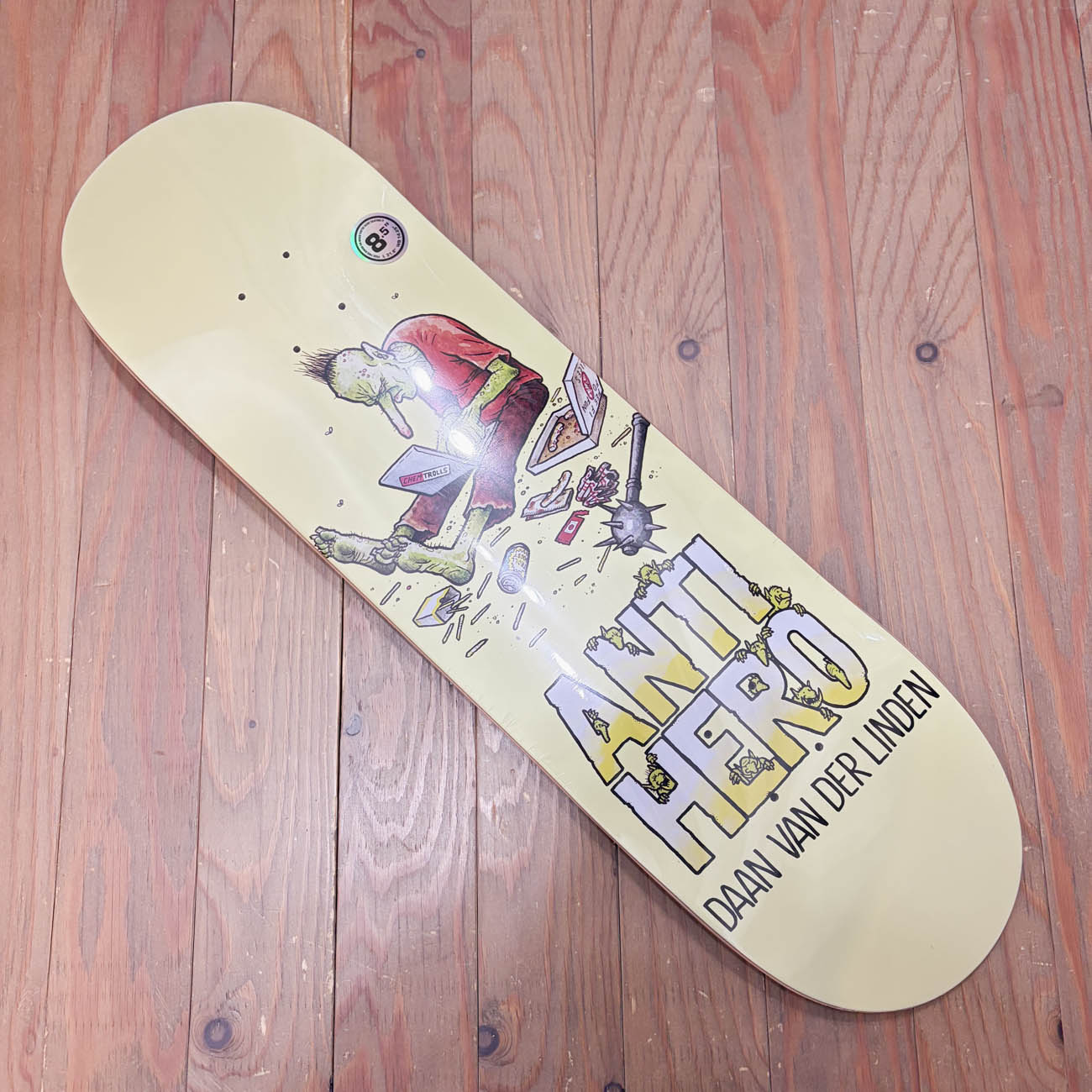 ANTIHERO TROLLS DAAN V.D.L DECK 8.5inch 