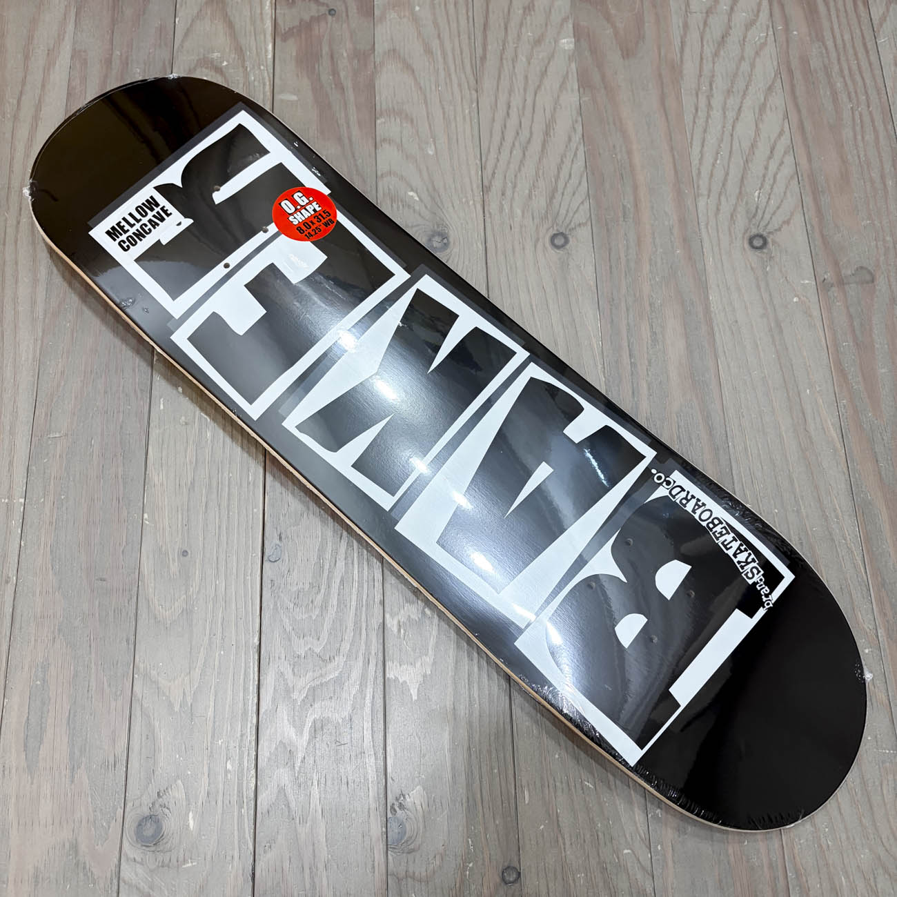 BAKER BRAND LOGO BLACK/WHITE DECK 8.0/8.125inch