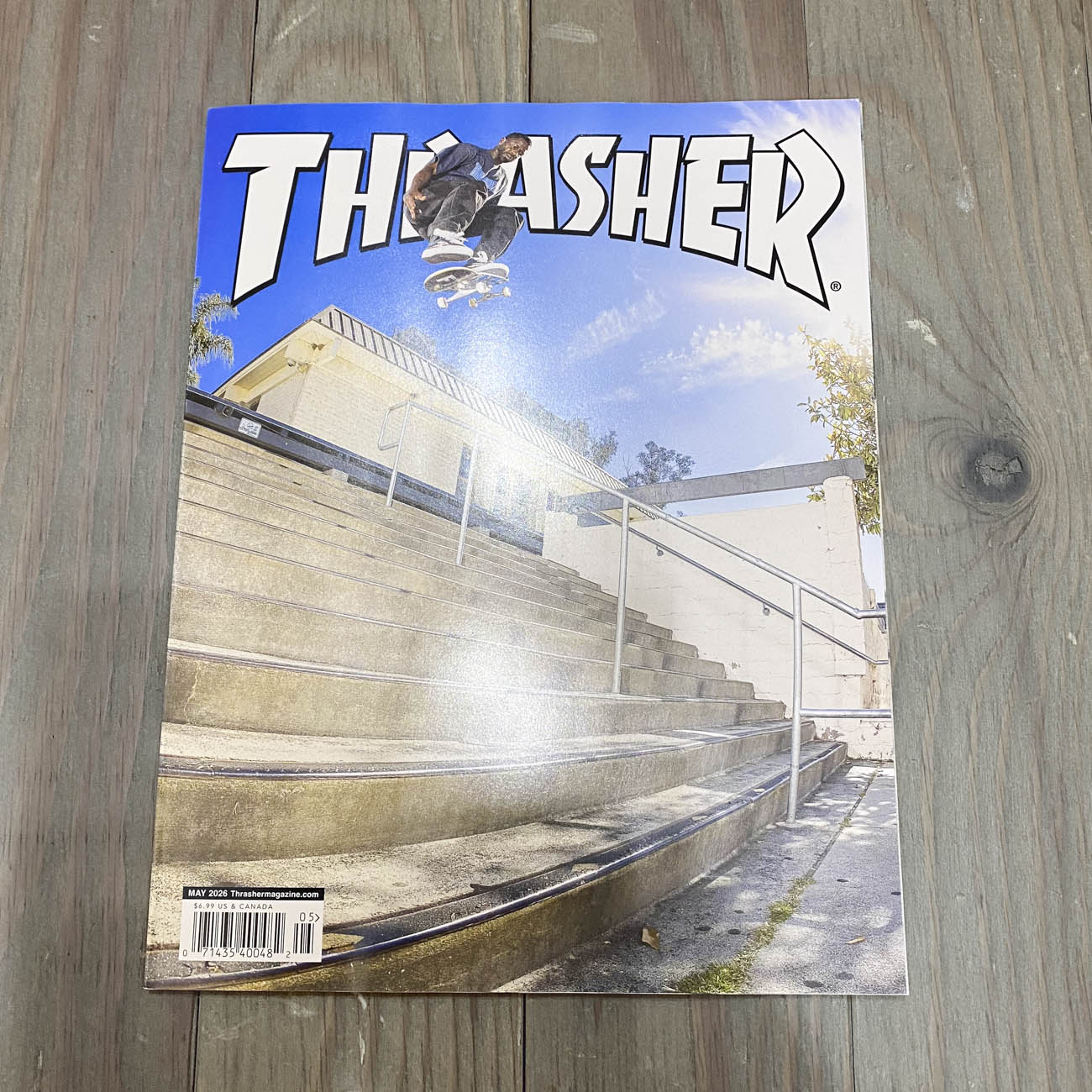 THRASHER MAGAZINE ISSUE 550