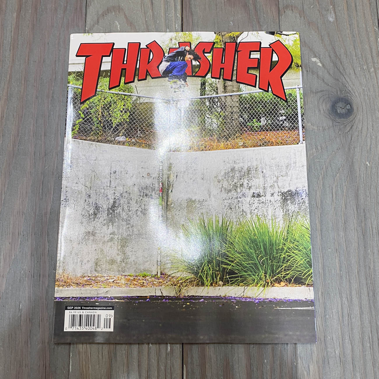THRASHER MAGAZINE ISSUE 554