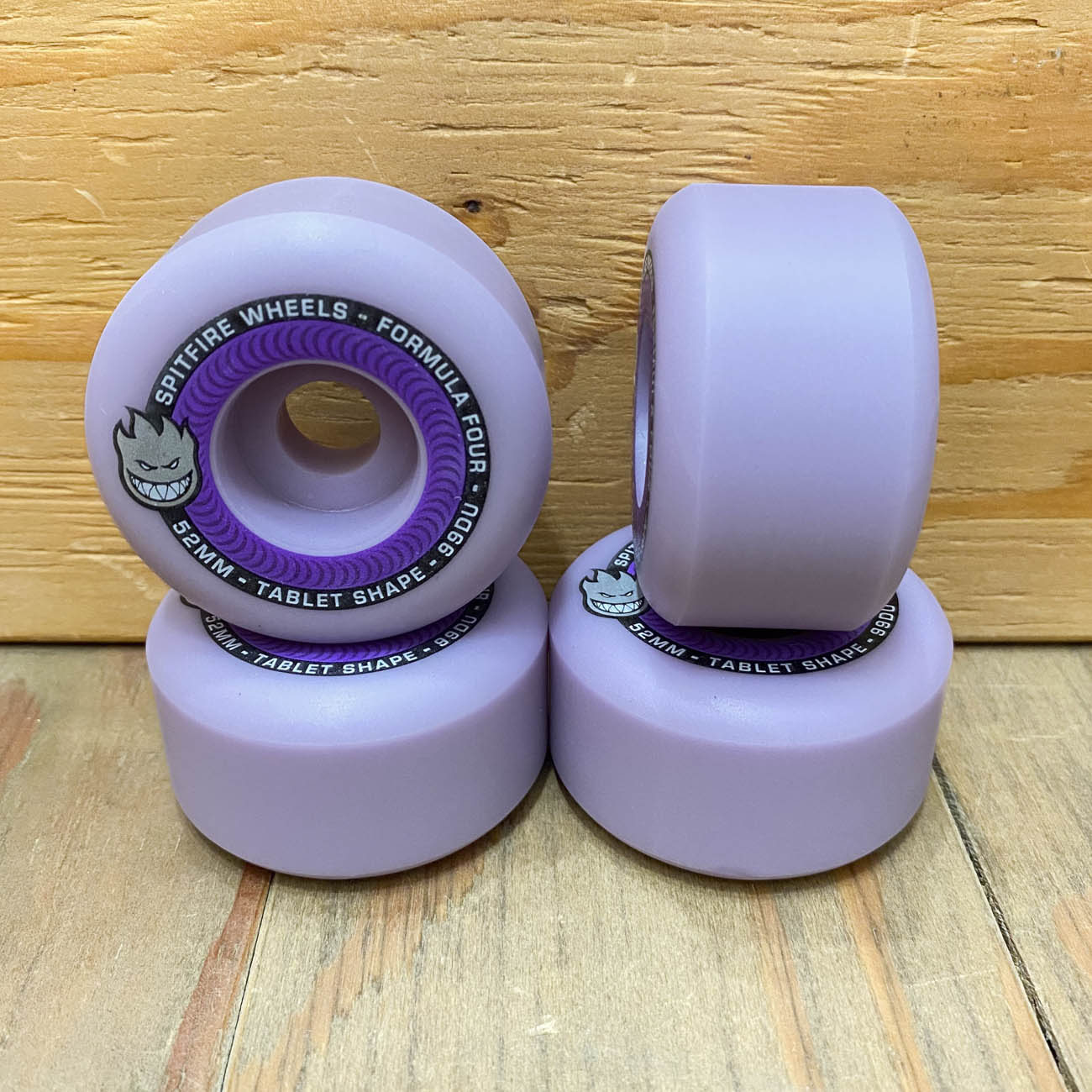 【スクエア】 SPITFIRE F4 TABLET 99A 52mm PURPLE