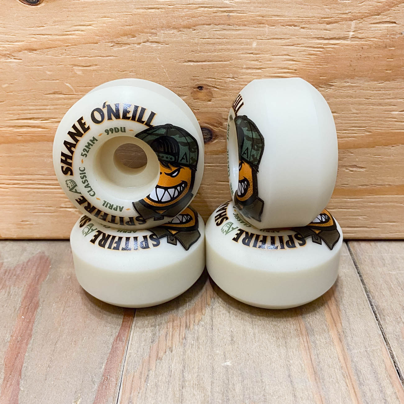 【ノーマル】SPITFIRE x APRIL SHANE ONEILL F4 CLASSIC 99A 52mm