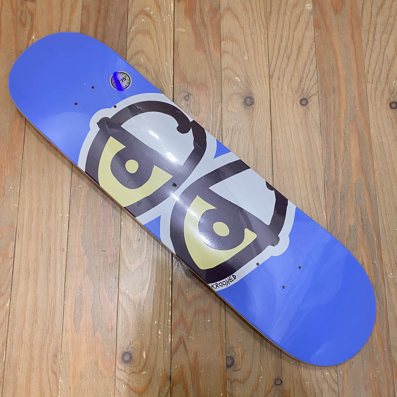 KROOKED TEAM EYES L.T BLUE DECK 7.75inch