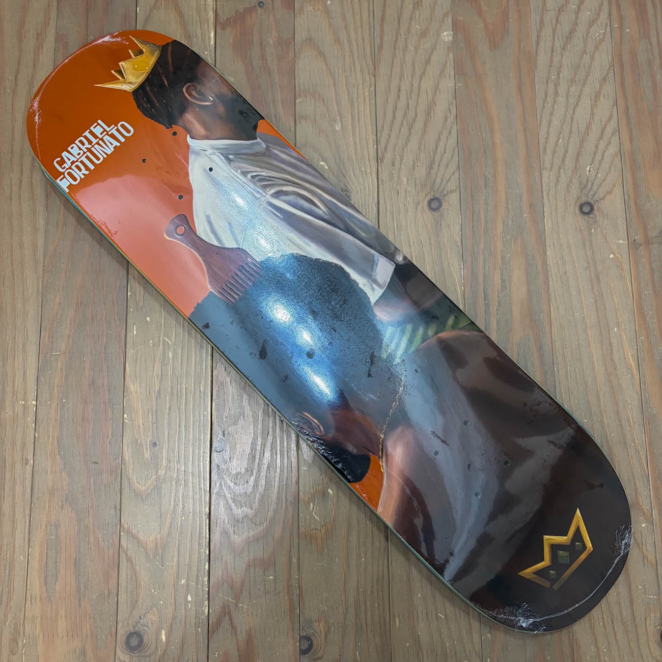 KING SKATEBOARDS GABRIEL FORTUNATO AFRO DECK 8.0inch