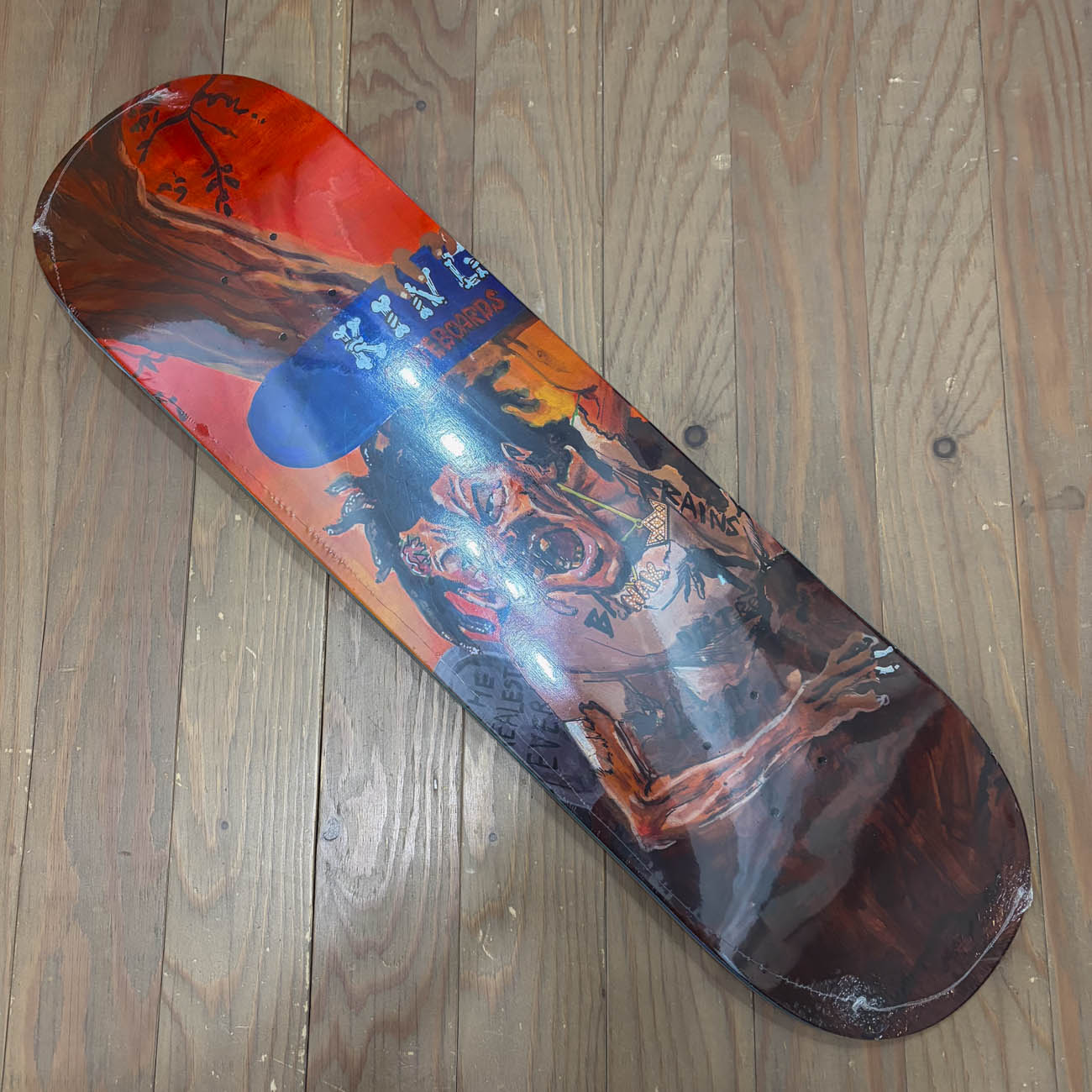 KING SKATEBOARDS NA-KEL SMITH BACK FROM THE DEAD DECK 8.0/8.25inch