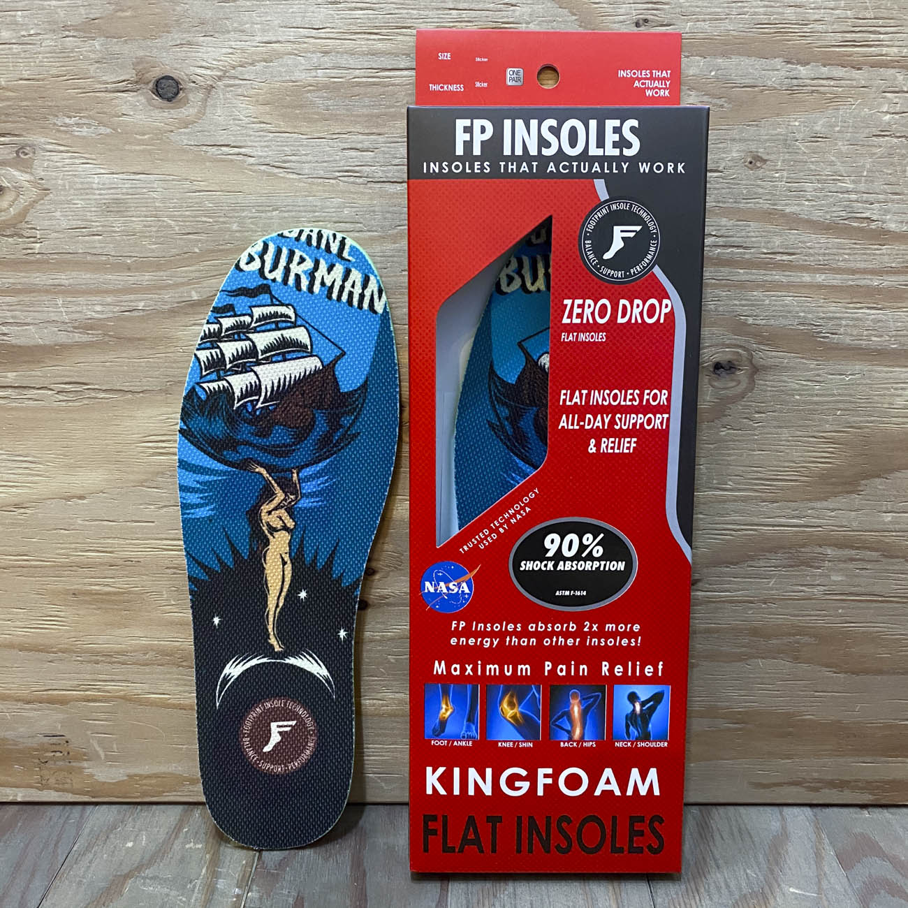 FP KINGFOAM INSOLES 7mm DANE BURMAN ATLAS