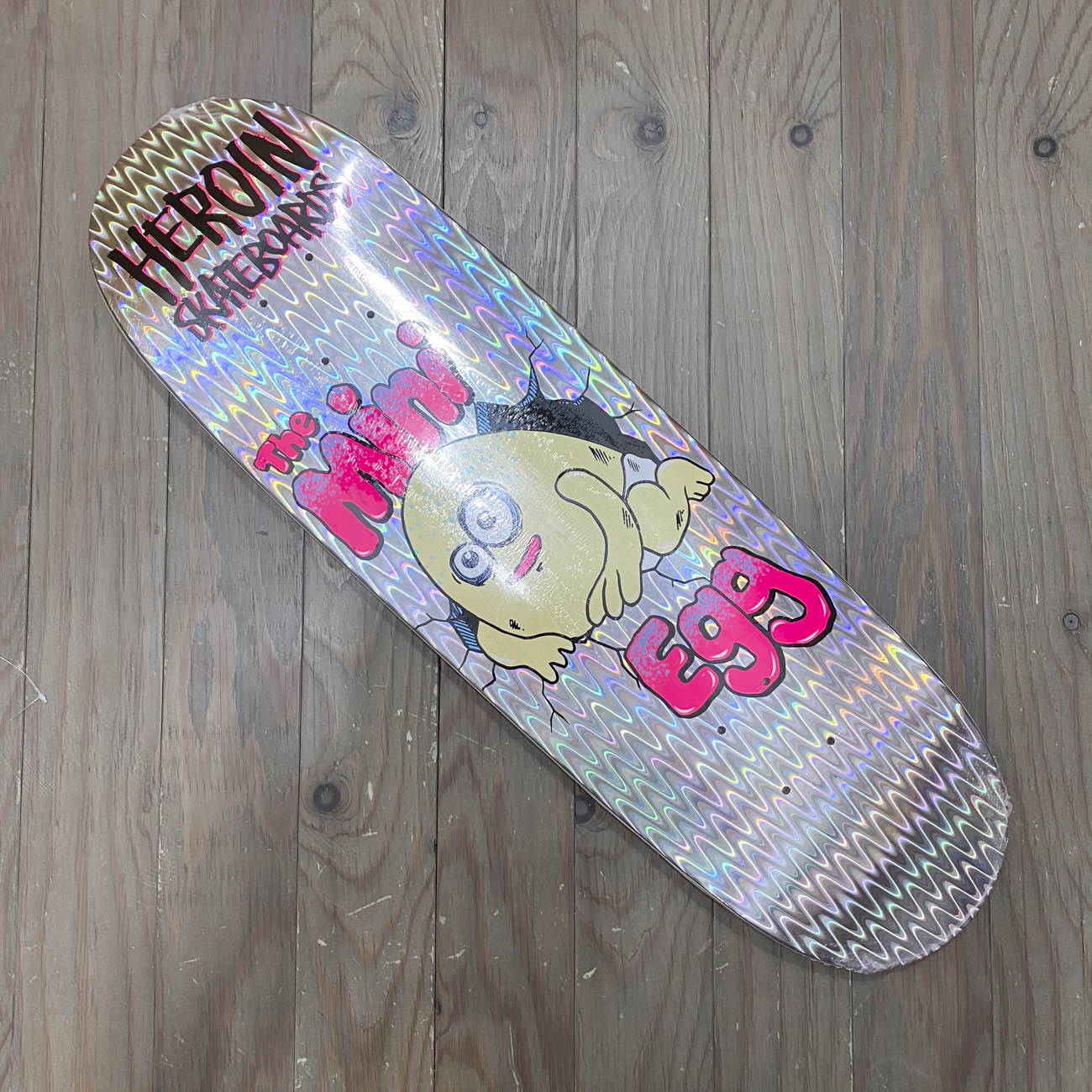 HEROIN MINI EGG HOLO FOIL DECK 8.38inch