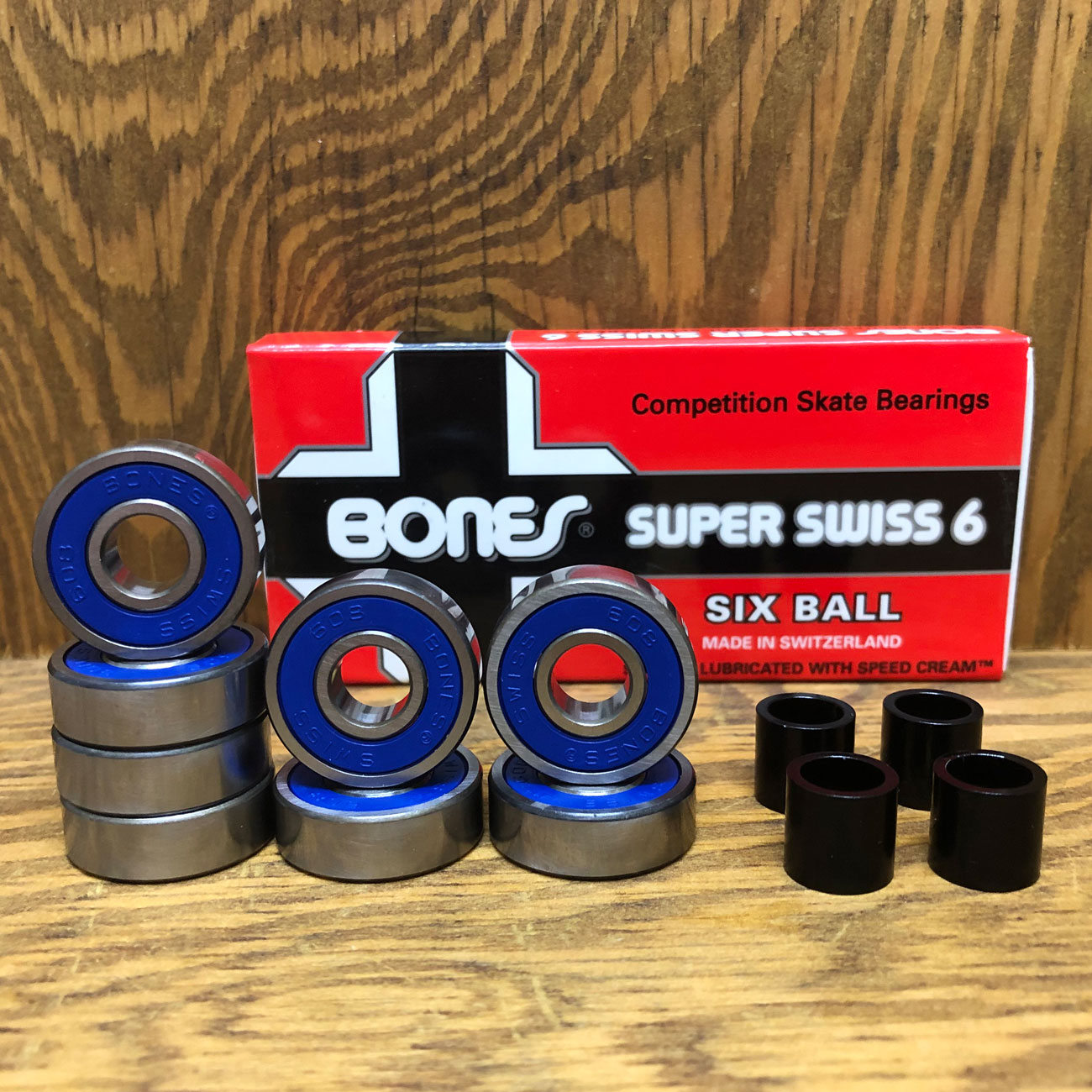【スイス製】BONES BEARINGS SUPER SWISS 6