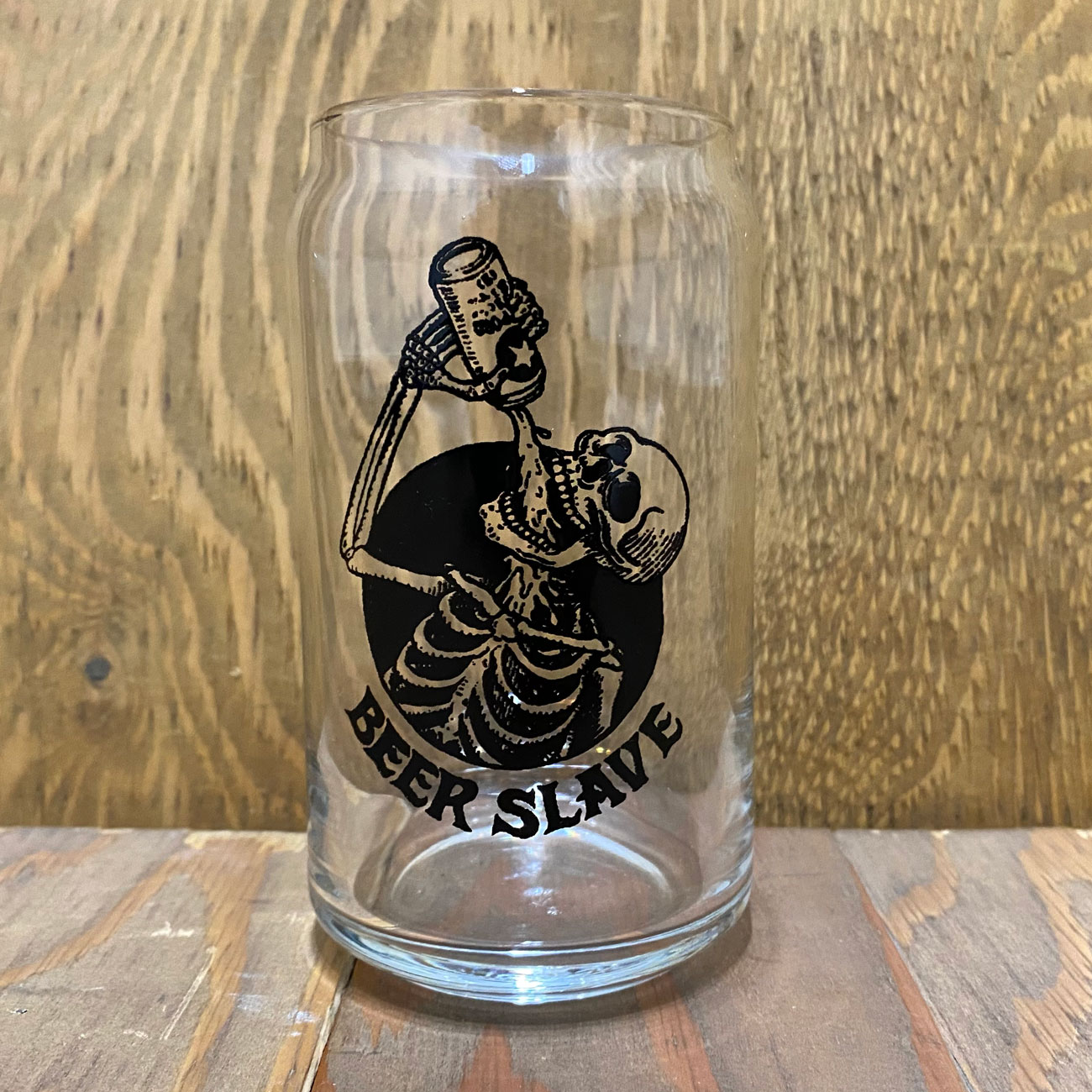 BEER SLAVE CAN GLASS