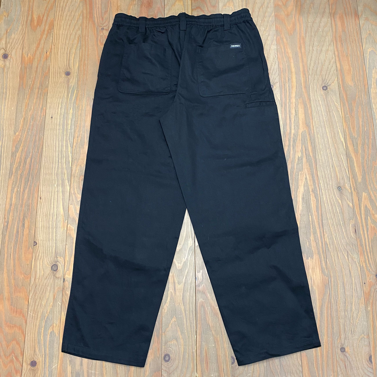 THEORIES STAMP LOUNGE PANTS BLACK