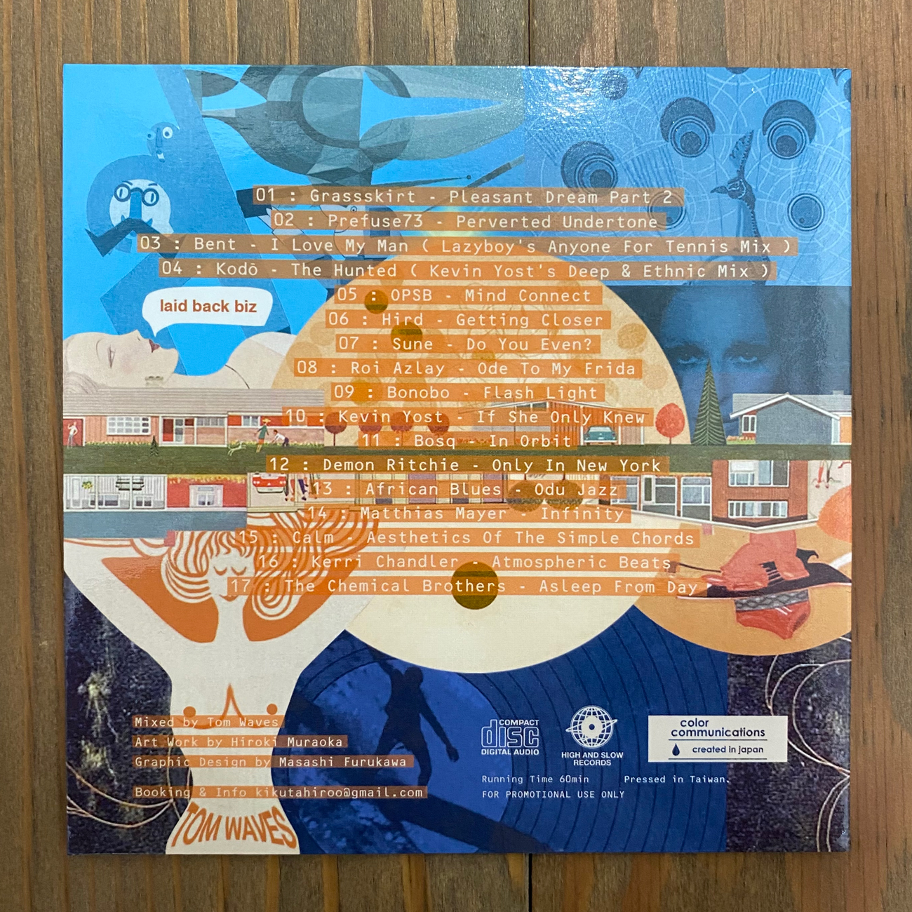 DJ TOM WAVE LAID BACK BIZ CD | 東京のスケートボードショップ・通販