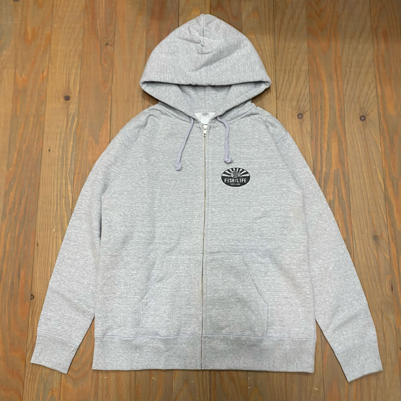 FISH & LIFE NEKO No.2 ZIP HOODIE