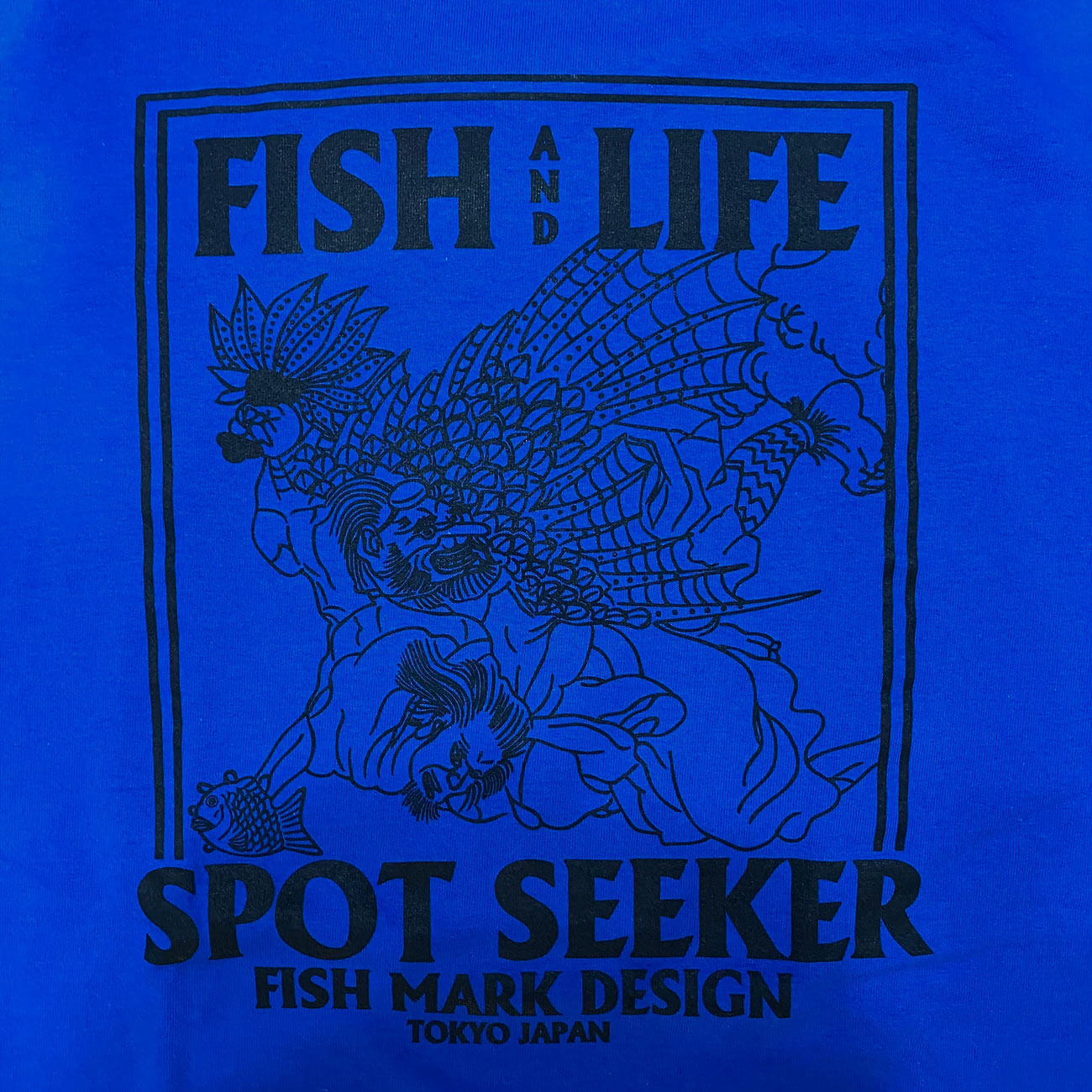 FISH & LIFE SPOTSEEKER No4. S/S TEE
